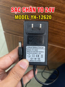 Sạc 24V trên bộ kích bình